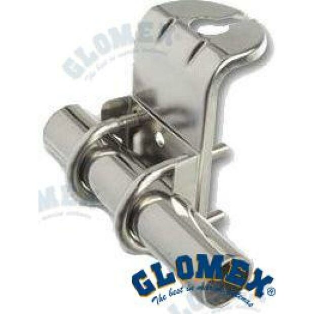 GLOV9181 - KAARSENHOUDER VAN ROESTVRIJ STAAL MET KLEM 1