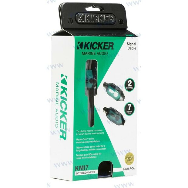 KA47KMI7 - Marine serie 2-kanaals RCA-interconnect, 7 1