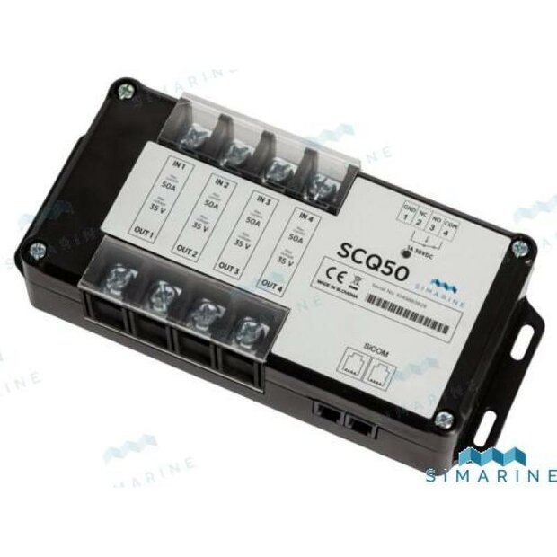 SIMS008 - QUADRO SHUNT 4X50A 1