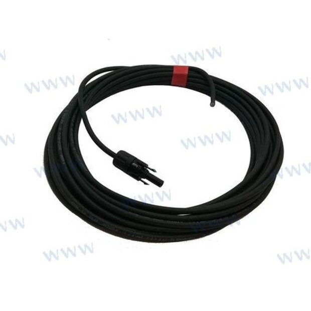 MARCA902-215 - ZONNEKABEL 4mm T4 STEKKER/GEWICHT 10m 1