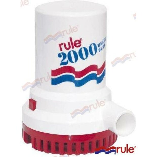 RU10 - BILGE PUMP 12 V 8.4 A 1