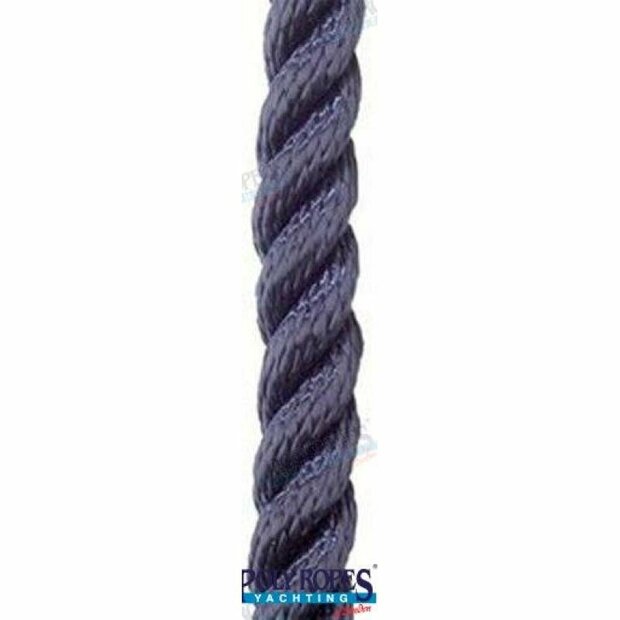 POL1266042608 - BLAUW BOVENKANT POLYESTER 8MM. (150M) 1