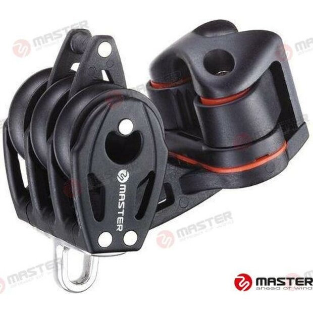 MVBB0213FE - DRIEVOUDIGE POELIE MET WORTEL EN KLEM 29MM 1