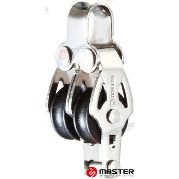 MVSB1604F - DUBBELE POELIE MET 16 MM WORTEL 1