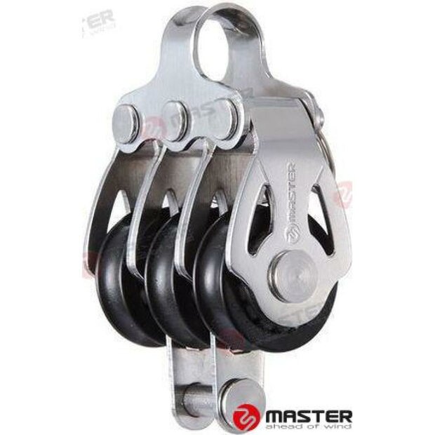 MVSB2206F - DRIEVOUDIGE POELIE MET 22 MM WORTEL 1