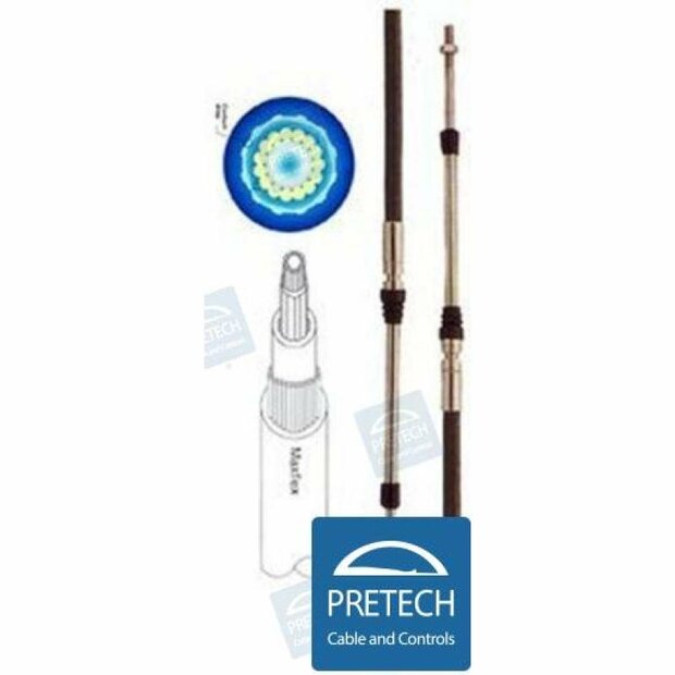 PRE3300C27 - 3300C SS BESTURINGSKABEL 27 8,25 M. Yamaha 1
