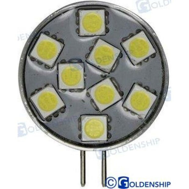 GS10521 - VERTICALE G4-LAMP 9LED 1,8W 10/30V 1