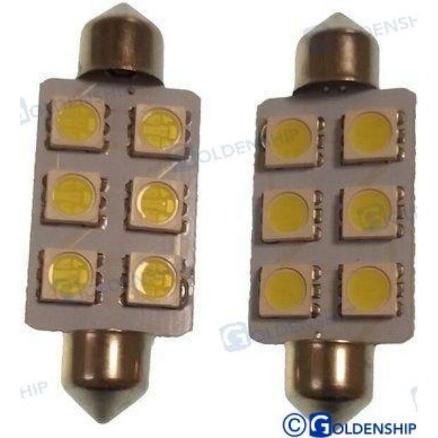 GS10528 - FESTON LAMP 6LED 1,3W 10/30V (2 1