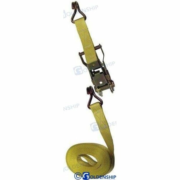 GS76121 - 1,5&quot; spanband - Geel - 6 m 1