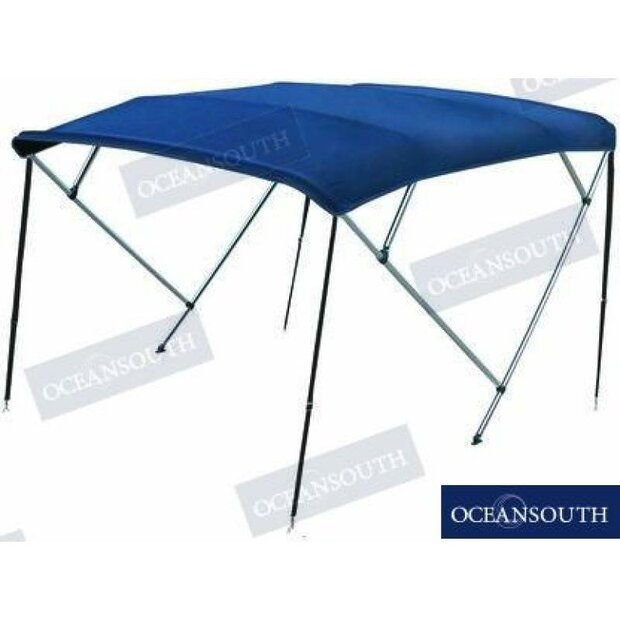 OCEMA0684B - 4-boogs biminiluifel 200/210 cm blauw 1