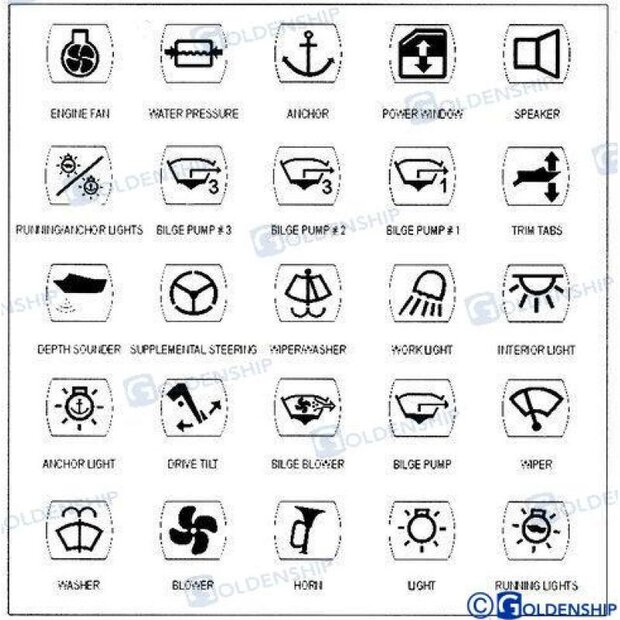 GS11149 - Zelfklevende etiketten 1