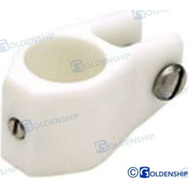 GS72228 - WITTE NYLON LUIFELKLEM 19 MM (2 1