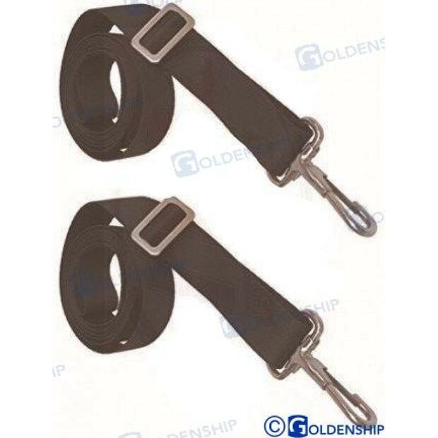 GS72280 - ZWARTE VERSTELBAND (PAK VAN 2) 1