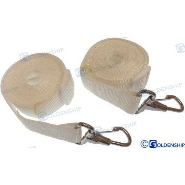 GS72281 - WITTE VERSTELBAND (PAK VAN 2) 1