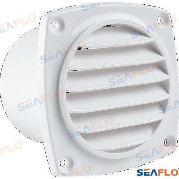 SFAV101 - VENTILATIEROOSTER 63,5*93,5 mm - WIT 1