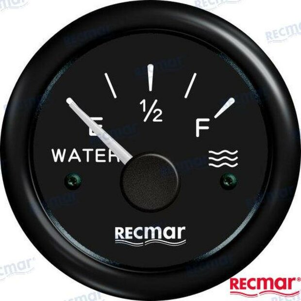 RECKY11200 - EUROPESE WATERNIVEAU-INDICATOR 0-190 Zwart 1