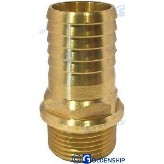GS30118 - MESSING VERBINDING 1&quot; X 32 MM 1