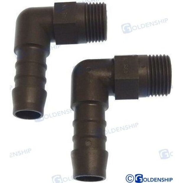 GS30127 - 90 POLYAMIDE FITTING 1