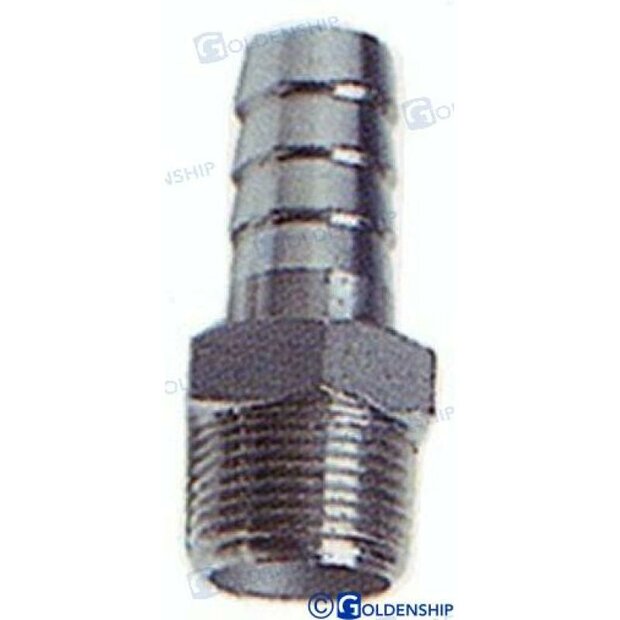 GS30229 - 1&quot; 1/4 35mm RVS FITTING 1