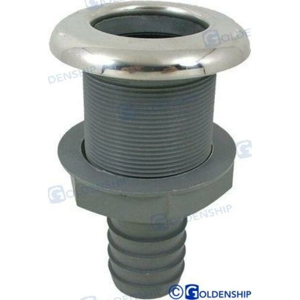 GS30343 - NYLON/INOX DOORVOER 3/4&quot; 1