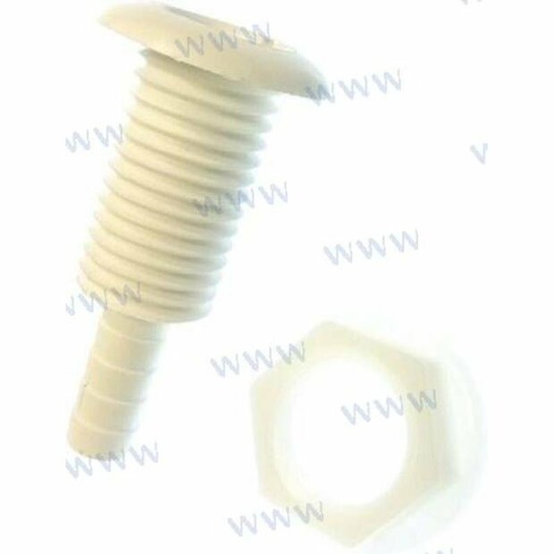 THTH-502 - DOORVOER-AANSLUITING VOOR 12,7 MM SLANGEN. 1