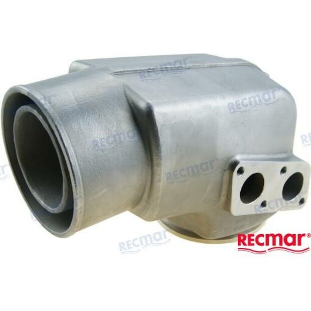 MAR963INOX - Uitlaatbocht van roestvrij staal Volvo 1