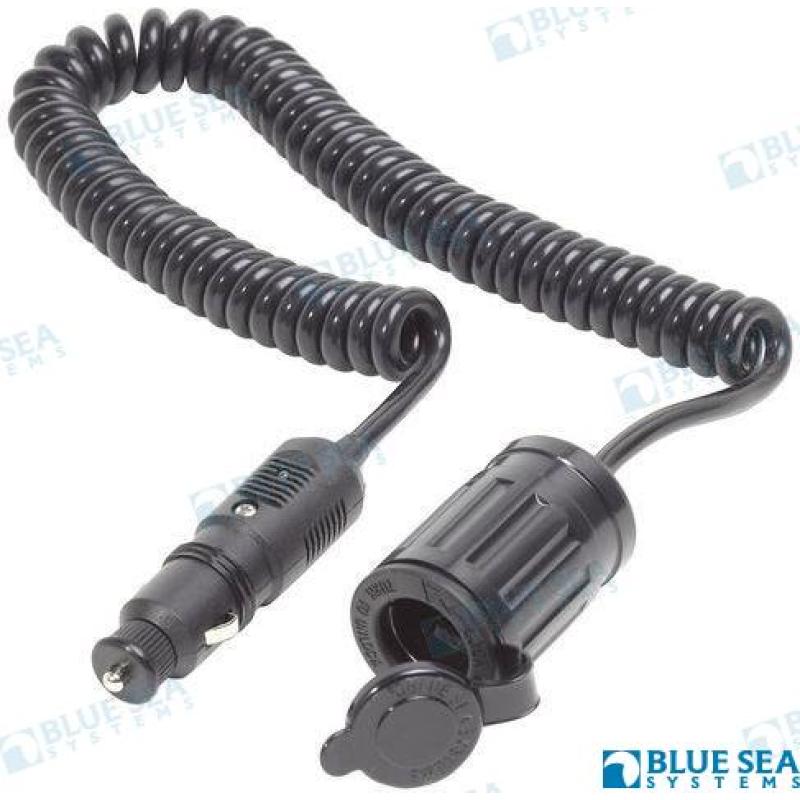 BS1012 - SINGLE 12V DC PLUG WITH SINGLE EXTENSION