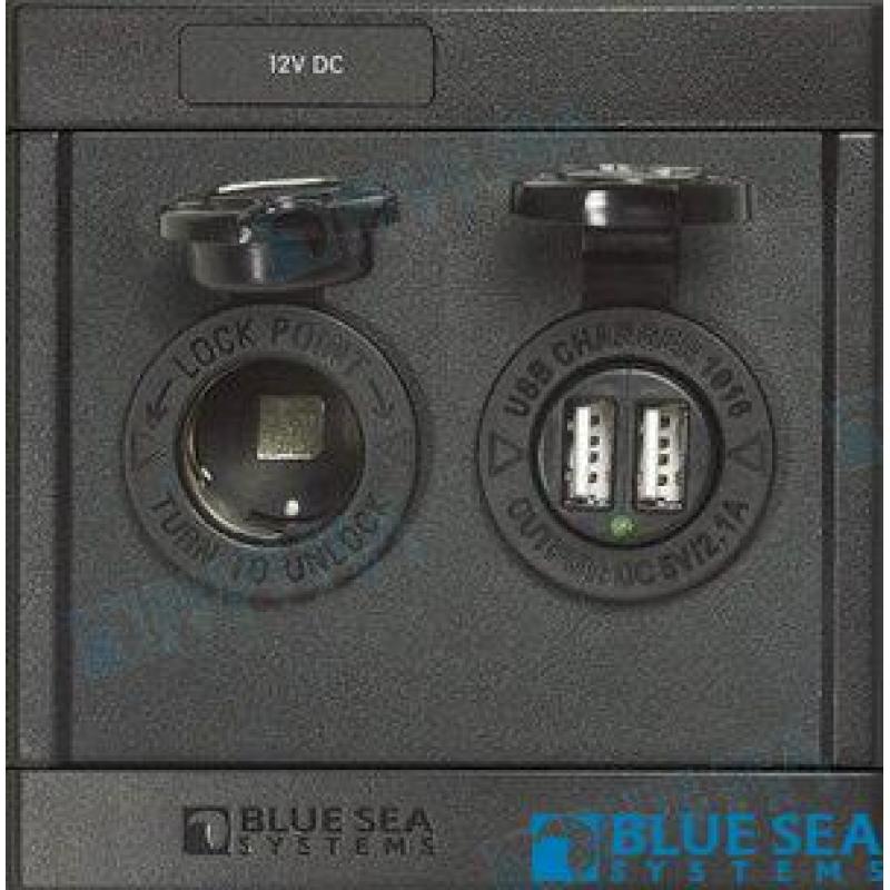 BS1478 - PANEL 360 DC 12V USB-LADER