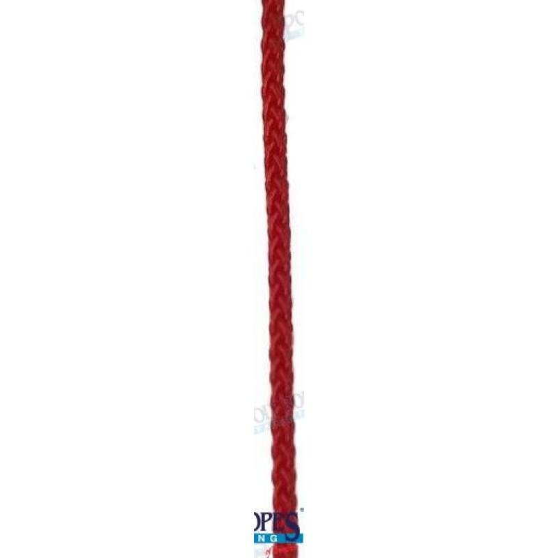 POL2202040240 - 4 MM ROOD POLYESTER TOUW 12 M