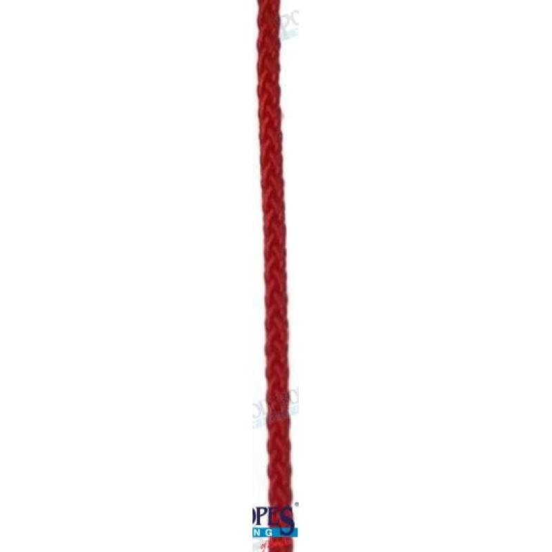 POL2202040530 - 3 MM ROOD POLYESTER TOUW 25 M