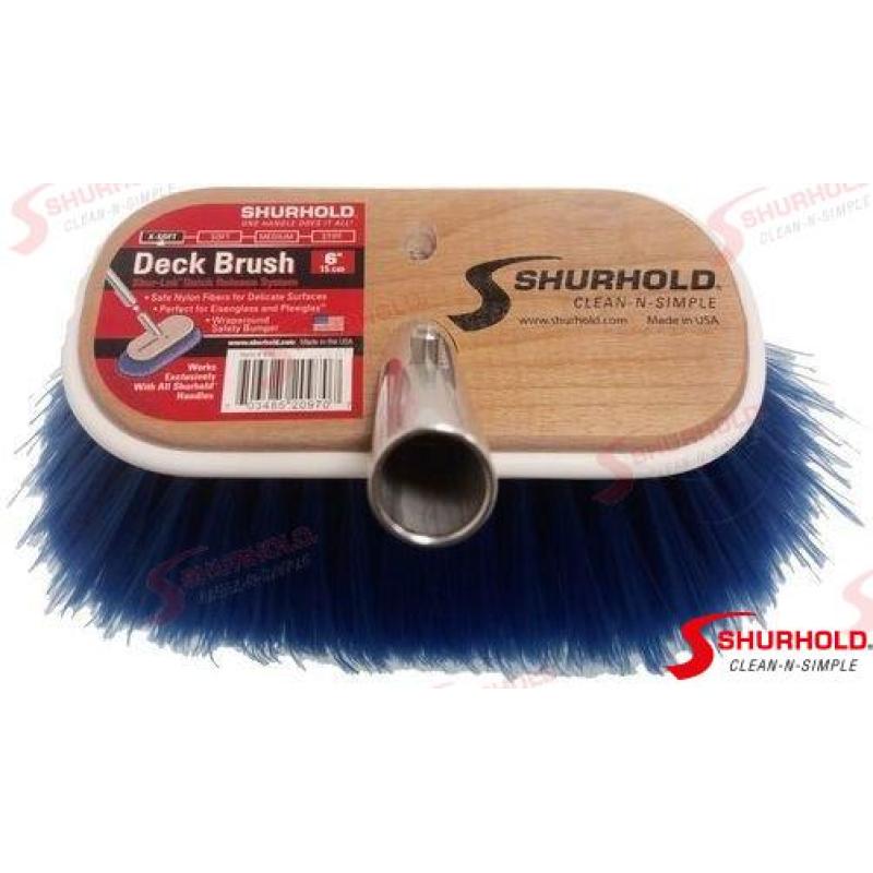 SHU970 - BLAUWE ZACHTE KWAST 15 CM