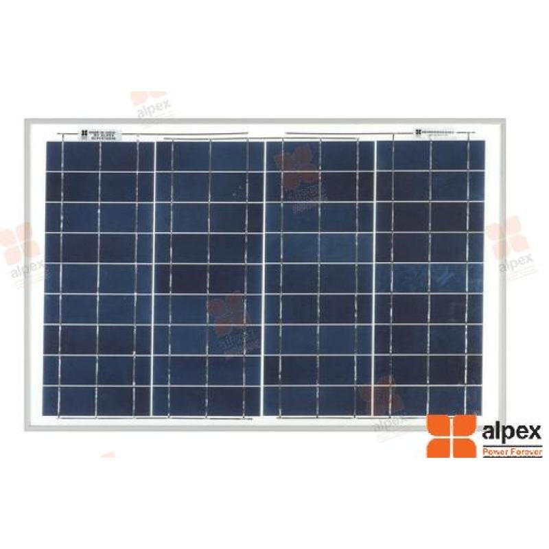 BRAND10104 - ALPEX POLYCRYSTALLINE 40W ZONNEPANEEL