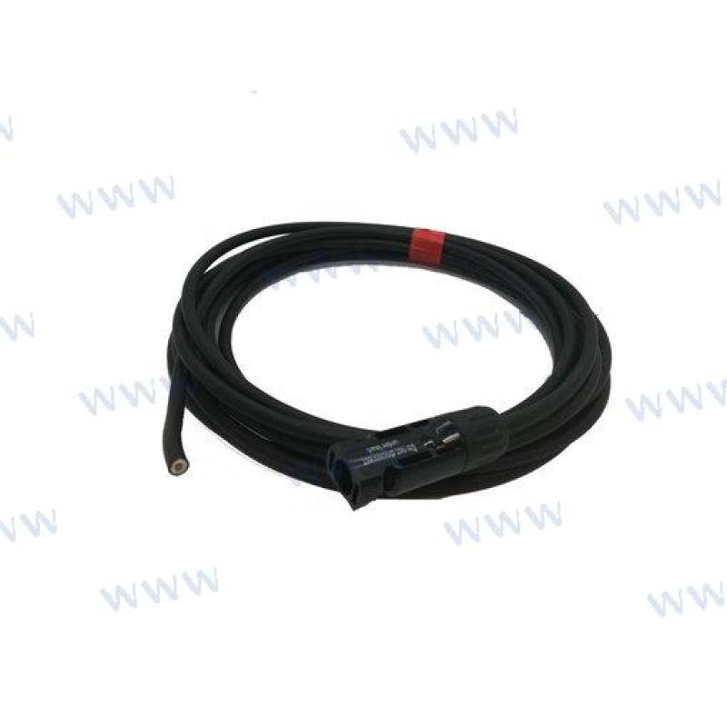 MARCA902-307 - ZONNEKABEL 4mm T4 SOK/GEWICHT 5m