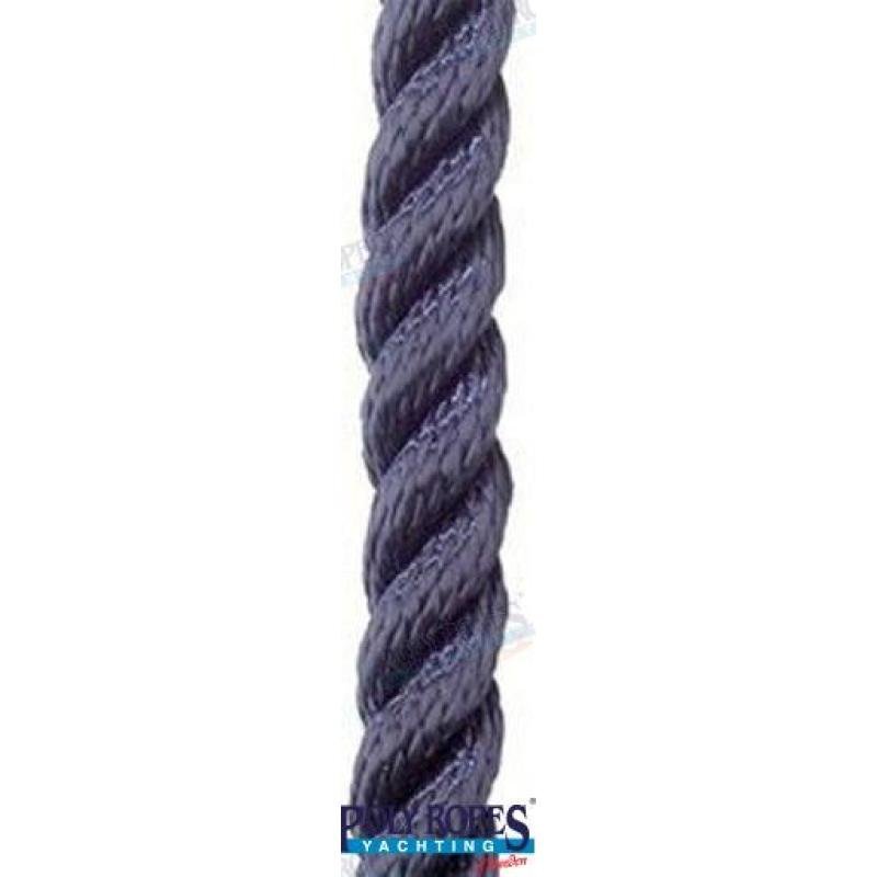 POL1266043710 - BLAUW BOVENKANT POLYESTER 10MM. (220 M