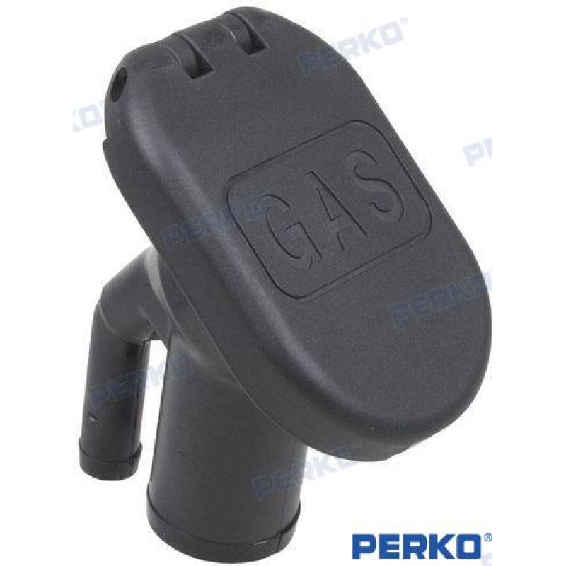 GS31134 - CUBS. STOPCONTACT C.RAPID "GAS" ZWART