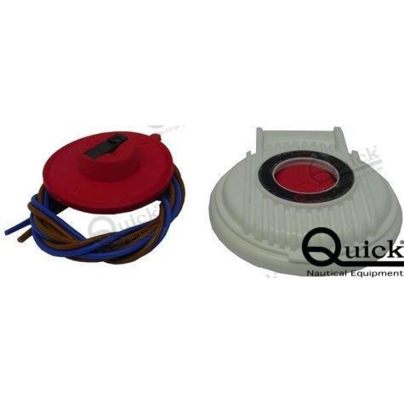 QU900/UW - VOETSCHAKELAAR OMHOOG 900/U WIT