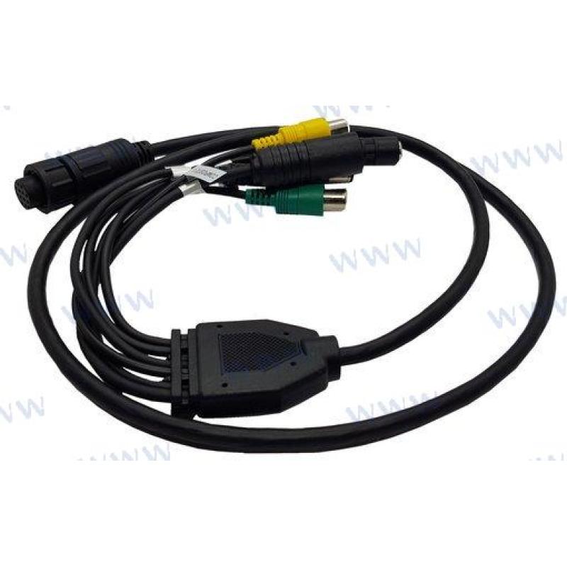 GPS-PLOTER-SONDE SAMNMEDIAC - N-MEDIA-C VIDEOKABEL VOOR NF100