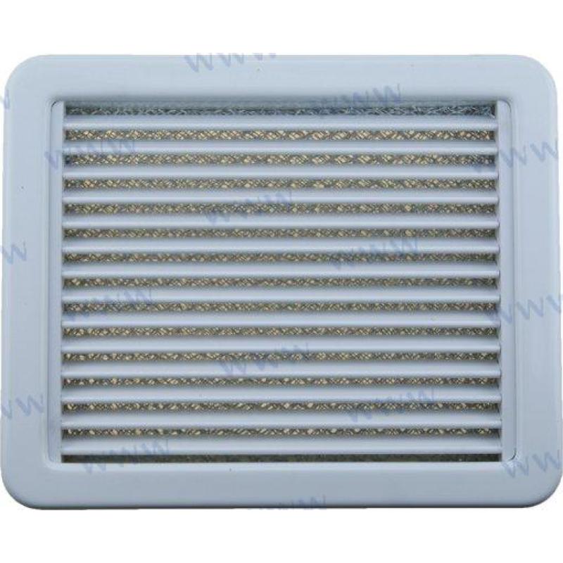 WBCL004080A - ABS LUCHTINLAATROOSTER 14x10 WIT