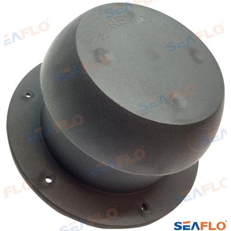 SFPV201 - VENTILATIE 134,5*71,5 mm - ZWART