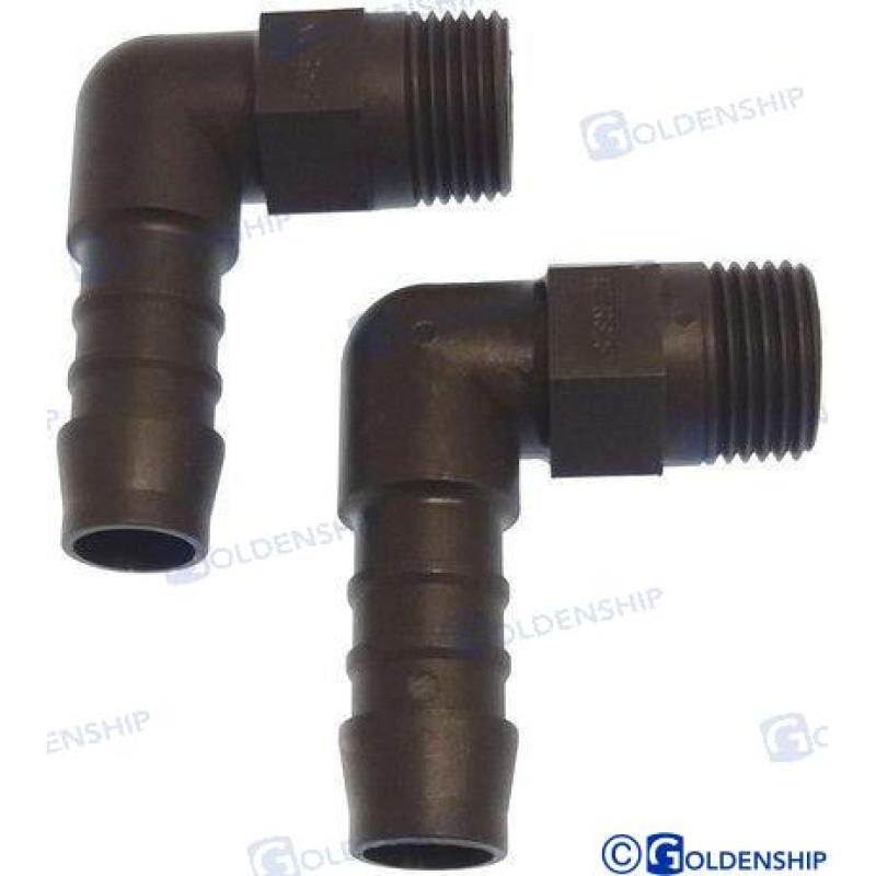 GS30125 - 90 POLYAMIDE FITTING 1/2 - 12 (2