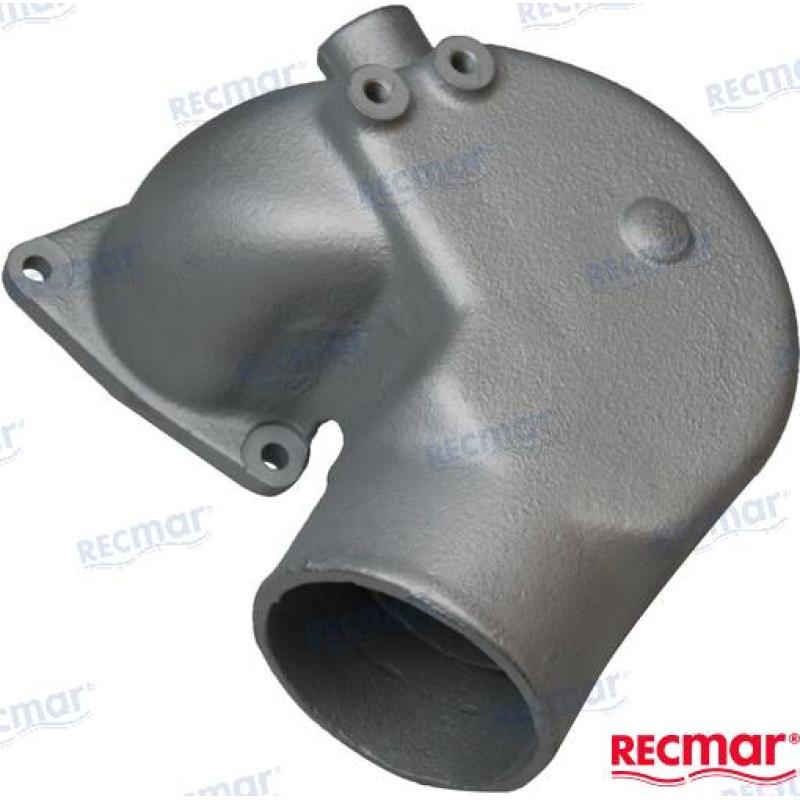 MAR119171-13530INOX - Uitlaatbocht van roestvrij staal Yanmar