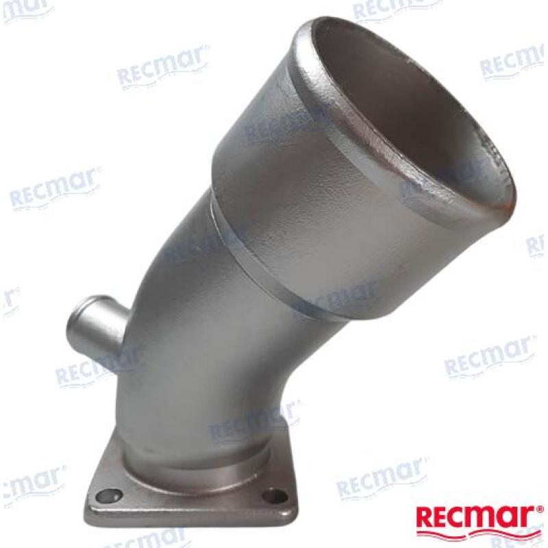 MAR13561INOX - UITLAATBOCHT 3JH/4JH SERIE INOX Yanmar